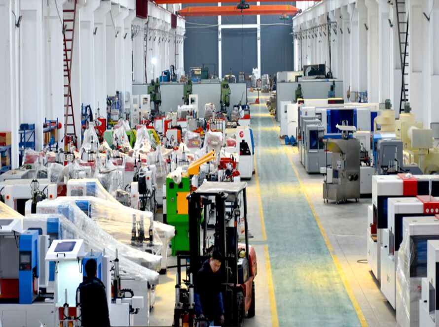 Jiurun Aluminum Cutting Machine Factory Production Line