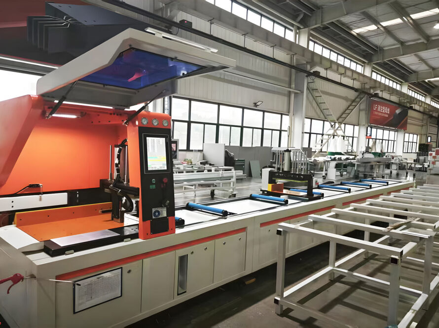 Jiurun Heavy-Duty Aluminum Cutter dual-clamping stability system for vibration-free cutting