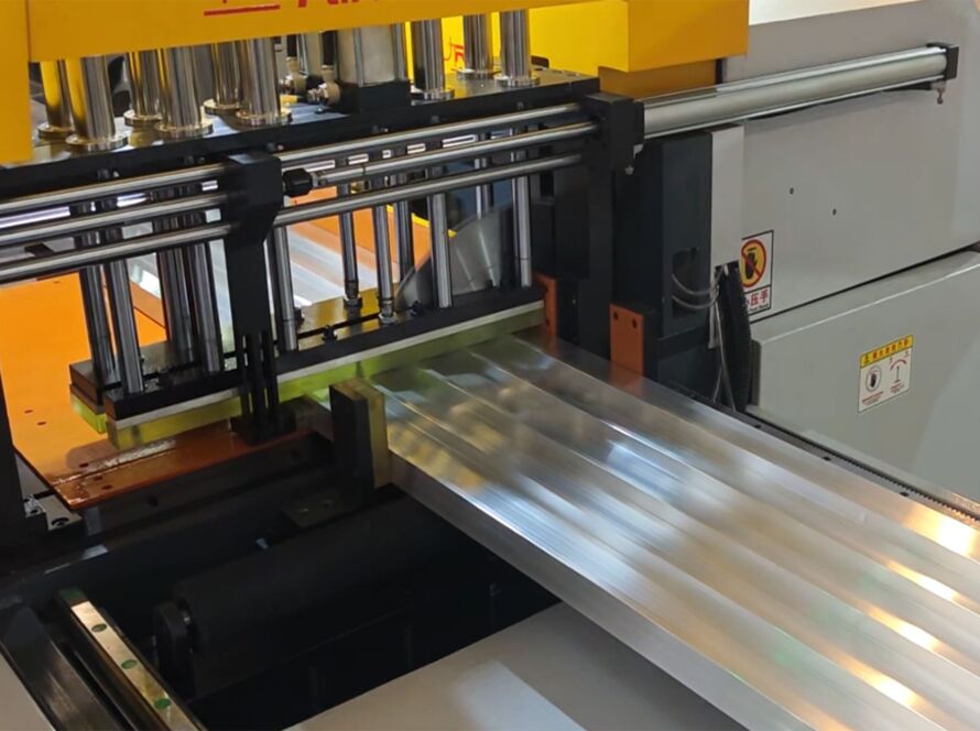 Jiurun High-Efficiency Aluminum Cutting Machine production with 120 pcs/hour capacity