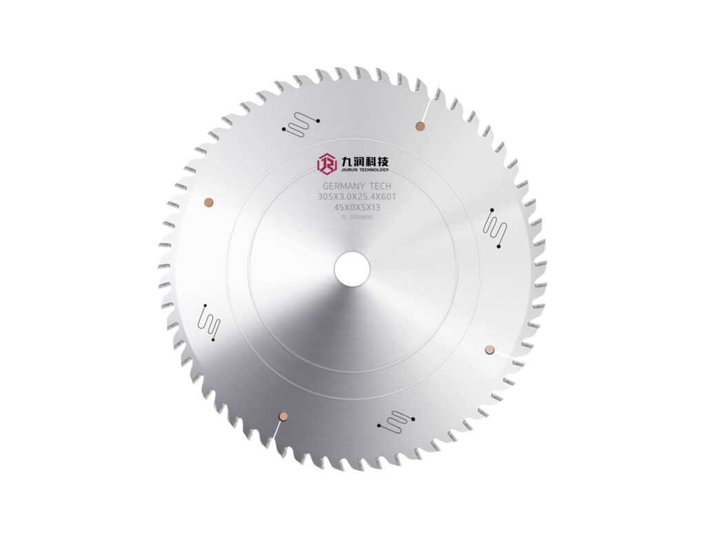 Jiurun precision saw blade for high-precision aluminum cutting