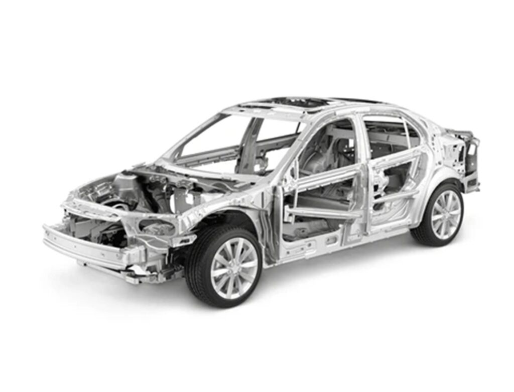 US client operator using Jiurun aluminum cutter for auto frame cutting