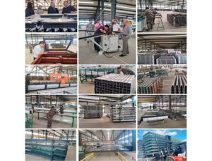 Australia client site: Jiurun cutter application & curtain wall aluminum products