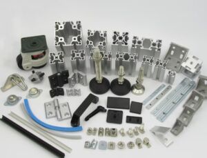 Electronic aluminum bracket (traditional cutting pain points)