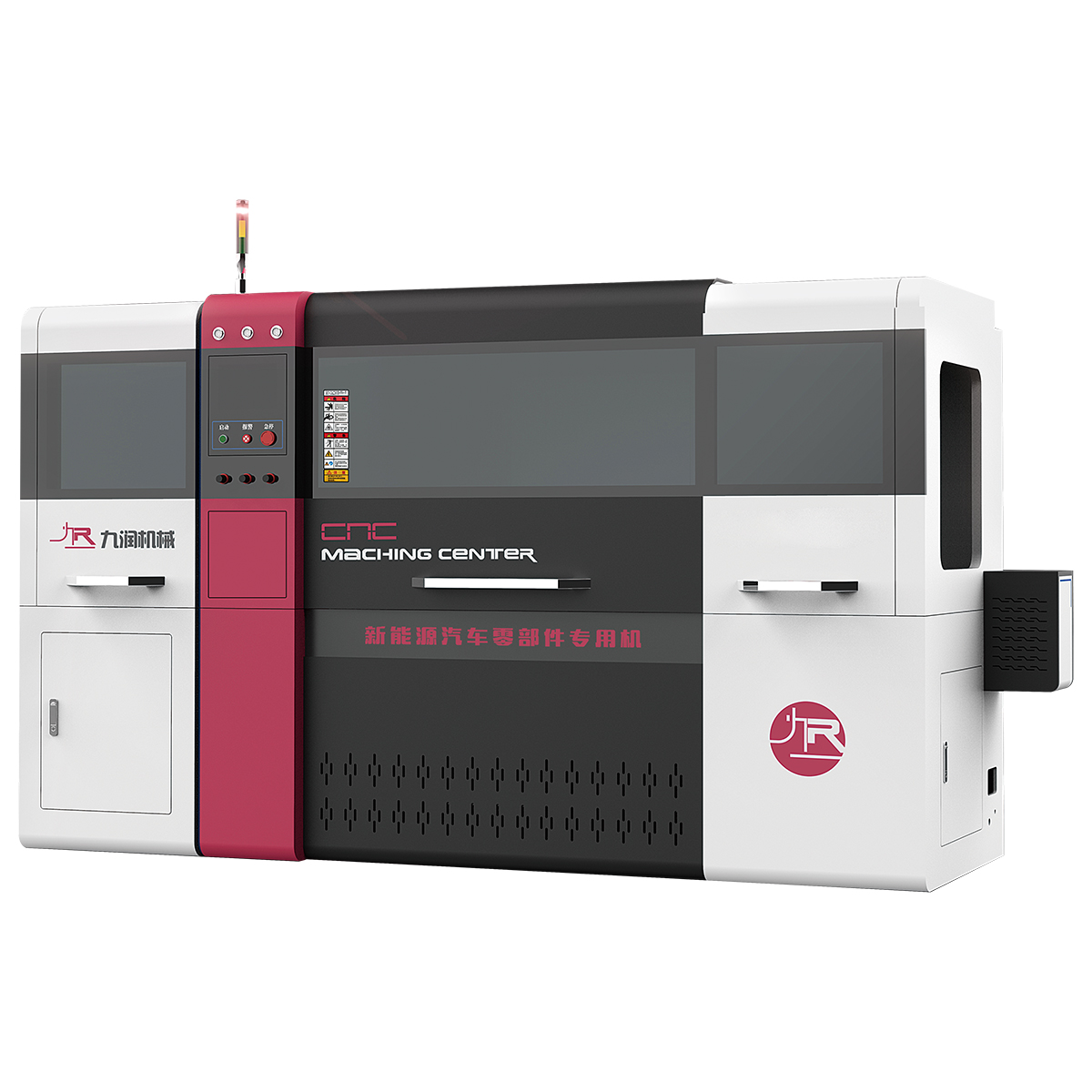 JR-650CNC-3A-1S Fully Automatic Cross-Sectional Aluminum Cutting Machine - No Tail Material Model JR-650CNC-3A-1S Fully Automatic Aluminum Cutting Machine for New Energy Vehicle Parts