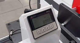 High-precision cutting head of industrial aluminum cutter (±0.05mm data)