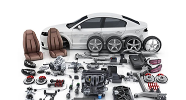 Automotive frame aluminum components processed by Jiurun industrial aluminum cutting machine